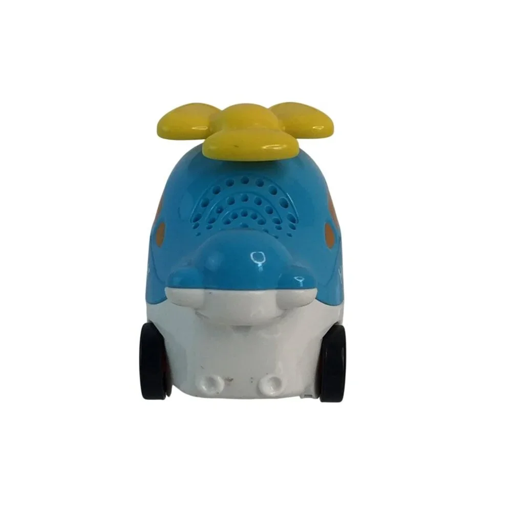 Vtech Go‎ Go Smart Wheels Black Police Car Blue Helicopter Lights Sounds Tested